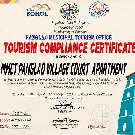 Panglao Village Court Studios Ngoại thất bức ảnh